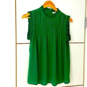 Max Studio, high neck, sleeveless blouse
